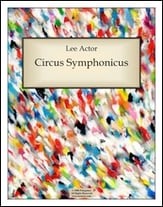 Circus Symphonicus (2008) Orchestra sheet music cover